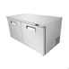 Vitlife Commercial VUC60F 60" 2-Door Reach-In Undercounter Freezer, Stainless Steel, 14.1 cu. ft. 4 image