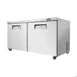 Vitlife Commercial VUC60R 60" 2-Solid Door Reach-In Undercounter Refrigerator, 14 cu. ft. 3 image