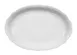 Seltmann 001-605970 Oval Porcelain Platter, 12" Diameter, Salzburg White Finish, Dinnerware Tray 1 image