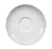 Seltmann 001-610860 Round Porcelain Saucer, 5.7" Diameter, White Finish, Dinnerware Accent 1 image
