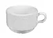 Seltmann 001-612504 Cup - 3.25" 8.4oz Stackable Porcelain Salzburg Elegant Dinnerware 1 image
