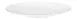 Seltmann 001-770480 11" Round Porcelain Dinner Plate, White Relief Design, Dishwasher Safe 1 image