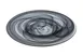 Ardacam 2061-43 - Round Glass Dinner Plate, 13" Diameter, Black Gusto Finish, Premium Stoneware Look 1 image
