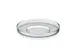 Ardacam 2105-1 Madison Round Glass Plate, 9.5" Clear Crystal Dinnerware, Elegant Transparent Finish 1 image