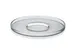Ardacam 2108-1 Round Glass Dinner Plate, 12.5" Clear Crystal Round Plate Diameter 1 image