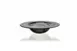 Ardacam 2170-43 Glass Bowl, 8" Diameter, 11.8 oz Capacity, Black Gusto Finish 1 image