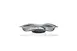 Ardacam 2226-43 - Round China Bowl, 10" Diameter, 4.4 Oz Capacity, Black Glass, Estonia 1 image