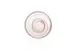 Ardacam 2445-3 - Round Glass Dinner Plate, 8.27" Diameter, New Pink Finish, Elegant Tableware 2 image