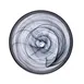 Ardacam 2446-43 Footed Glass Dinner Plate, 11" Round, Black Asos Finish, Elegant Tableware 2 image