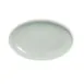 Mikasa 5255980 Jade Plate, 8"L x 5-5/16"W, Oval, Coupe Rim, Vitrified Porcelain 1 image