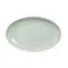 Mikasa 5255997 Jade Plate, 11" x 7-1/4", Oval Coupe, Vitrified Porcelain, Dishwasher Safe 1 image