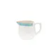 Mikasa 5256054 China Creamer Pitcher, 10.4oz, Turquoise, Porcelain, Dishwasher Safe 1 image