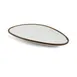 Mikasa 5256148 China Plate, 9" Lodge Plate, Egg Shaped, Coupe Rim, Cream White, Vitrified Porcelain 2 image