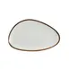 Mikasa 5256148 China Plate, 9" Lodge Plate, Egg Shaped, Coupe Rim, Cream White, Vitrified Porcelain 1 image