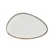 Mikasa 5256150 China Plate, 11" Lodge Plate, Egg Shaped, Coupe Rim, Cream White, Vitrified Porcelain 1 image