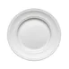 Mikasa 5256205 China Plate, 7.95"W x 7.95"D x 0.83"H, Round, Porcelain, White, Wide Rim 1 image