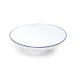 Mikasa 5256499 Bistro Bowl, 7" Dia., 14.19 oz., White with Blue Band, Porcelain, Round, Coupe 2 image