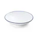 Mikasa 5256501 Bistro Bowl, 8.5" Diameter, 23.66 oz, White with Blue Band, Porcelain, Round Coupe 2 image