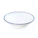 Mikasa 5256506 Bistro Bowl, 10" Diameter, 43.94 oz, White with Blue Band, Porcelain 2 image
