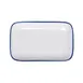 Mikasa 5256508 China Plate, Rectangular Coupe, 8"L x 4-3/5"W, White with Blue Band, Porcelain 1 image