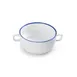 Mikasa 5256525 Bistro Soup Bowl, 14.87 oz., 4.9" dia., Round, Vitrified Porcelain, Blue 2 image