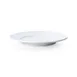 Mikasa 5260081 Camilla Plate, 6.25" Dia., Round, Wide Rim, Vitrified Porcelain, Bright White 2 image