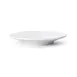 Mikasa 5260089 China Saucer, 5.5" Diameter, Round, Wide Rim, Vitrified Porcelain, Bright White 2 image