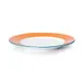 Mikasa 5260102 Sunday Brunch Plate, 8" Round, Orange, Ceramic Porcelain, Dishwasher Safe 2 image