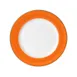 Mikasa 5260104 Sunday Brunch China Plate, 10" Round, Orange, Ceramic Porcelain 1 image