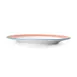 Mikasa 5260106 Plate, 12" Round, Orange, Ceramic Porcelain - Dishwasher, Microwave & Oven Safe 2 image