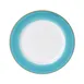 Mikasa 5260110 Plate, 10" Round Turquoise Ceramic Porcelain – Dishwasher Microwave Oven Safe 1 image