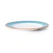 Mikasa 5260111 China Plate, 11" Round, Turquoise, Ceramic Porcelain, Dishwasher & Microwave Safe 2 image