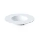 Mikasa 5260240 Onda Bowl, 6 oz, 8.75" Diameter, Round, Deep, Wide Rim, Fluted, Soft White Porcelain 2 image