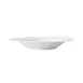 Mikasa 5260250 Onda Soup Bowl, 10 oz, 10" dia., Round, Wide Rim, Fluted, Porcelain, Soft White 1 image