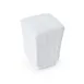 Mikasa 5260251 Onda Salt Shaker, 1 3/4" x 1 3/4" x 2 3/10"H, Vitrified Porcelain, Soft White 2 image