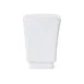Mikasa 5260251 Onda Salt Shaker, 1 3/4" x 1 3/4" x 2 3/10"H, Vitrified Porcelain, Soft White 1 image