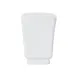 Mikasa 5260252 Onda Pepper Shaker, 1-3/4" x 1-3/4" x 2-3/10"H, Square, Fluted, Soft White Porcelain 1 image