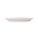 Mikasa 5260295 China Plate, Bistro Entree, Oval, 9-3/4"L x 6-3/10"W, Red, Vitrified Porcelain 2 image
