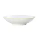 Mikasa 5260311 Bistro Bowl, 56 oz, 10" dia., White with Lime Band, Porcelain, Round, Shallow, Coupe 1 image