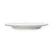 Mikasa 5260369 China Plate, 11" Dia., Round, Wide Rim, White with Black Band, Vitrified Porcelain 2 image