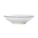 Mikasa 5260383 Bistro Bowl, 8.9 oz, 6.5" Dia., Round, Vitrified Porcelain, White with Black Band 1 image