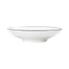 Mikasa 5260386 Bistro Bowl, 32.11 oz, 9.5" dia., White with Black Band, Porcelain, Round, Coupe 1 image