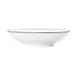 Mikasa 5260387 Bistro Bowl, 10.5" Dia., 43.94 oz, White with Black Band, Porcelain, Round, Coupe 1 image