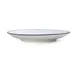 Mikasa 5260395 China Bistro Saucer, 6.75" dia., Vitrified Porcelain, White with Black Band 2 image
