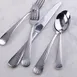 Mikasa 5263681 Dessert Fork, 7-3/5"L, Heavy, Hammered Handle, 18/10 Stainless Steel - Dozen 1 image