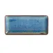 Mikasa 5266866 Starlit Rectangular China Platter, 10" x 4-15/16", Vitrified Porcelain, Blue 1 image