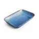 Mikasa 5266879 Starlit Rectangular China Platter, 13-1/2"L x 9-7/16"W, Vitrified Porcelain, Blue 2 image