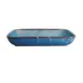 Mikasa 5266879 Starlit Rectangular China Platter, 13-1/2"L x 9-7/16"W, Vitrified Porcelain, Blue 1 image