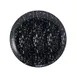 Mikasa 5266913 China Plate, 9-1/2" Dia., Round, Coupe Rim, Vitrified Porcelain, Pitch Black 1 image