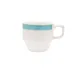 Mikasa 5267095 Sunday Brunch China Mug, 8.5oz Turquoise Porcelain, Dishwasher & Microwave Safe 1 image